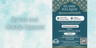 Qu’ran and Maktab Classes